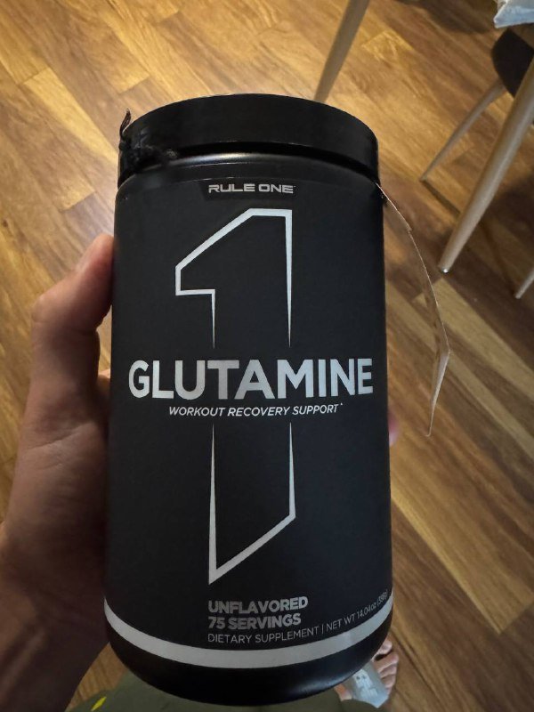 Глютамин в нераспечатанной банке