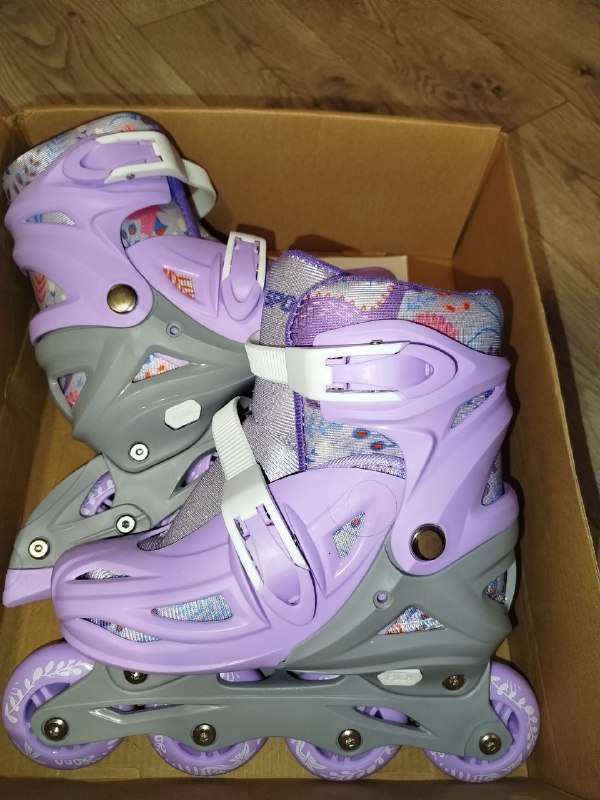 Роликовые коньки новые, размер до 36 4
