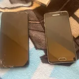 iPhone X, Samsung Galaxy A3 SM-A310F 1