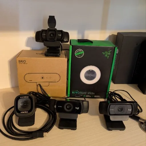 Веб-камеры Logitech, Anker, Razer