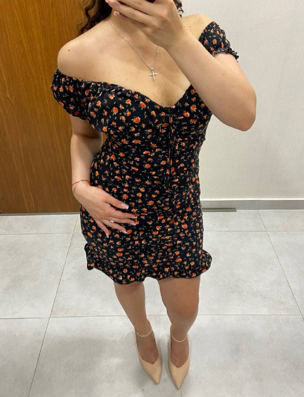 Черное платье в цветочек, летнее платье нежно розовое, платья H&M divided сиреневое и шоколадное, платье NA-KD в цветочек