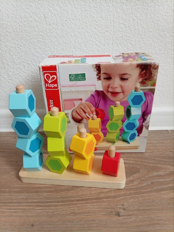 2 in 1 Pound and Tap Bench, Sausage dog, Rainbow Roll, Discover blocks, Counting Stacker, Пазлы и игрушки 5