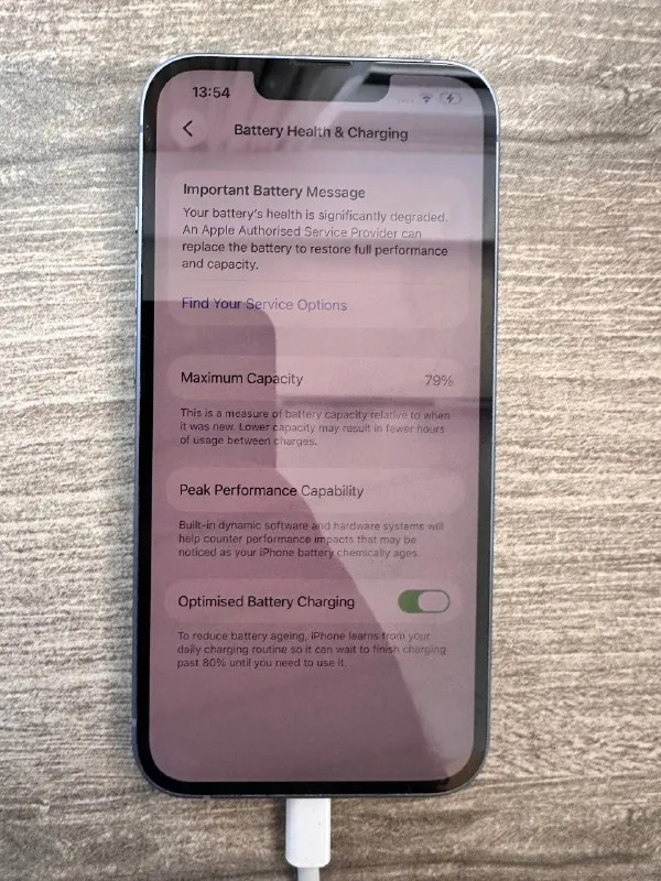 iPhone 14 128 ГБ голубой 1