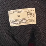 Crocs, резиновые кроссовки, размер 38 2