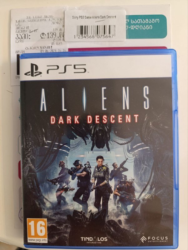 Диск для PlayStation 5 Alien: Dark Descent