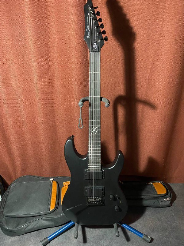 Harley Benton HWY-25BKS, чехол, подставка