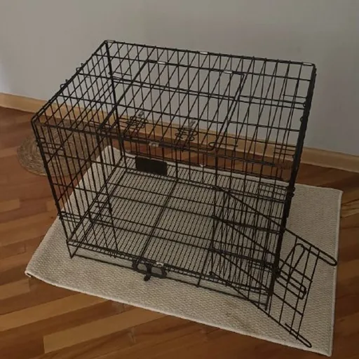 Клетка для щенка, коврик