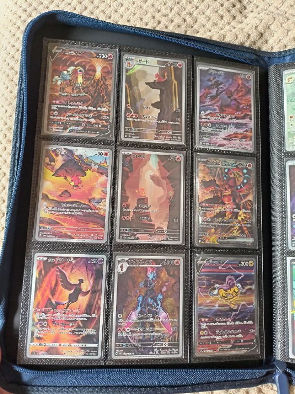 Альбом с картами покемонов, японские 4