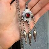 Старинный серебряный грузинский кулон 3