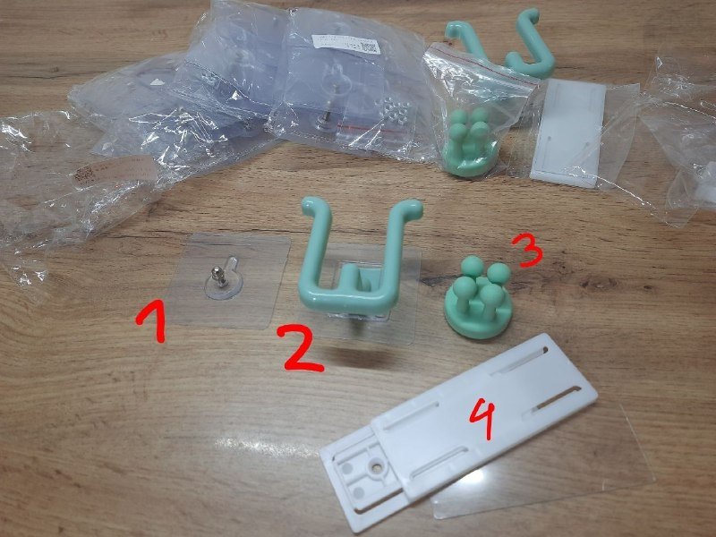 Настенные крепления на липучках, крючки, силиконовый держатель, держатель для удлинителя