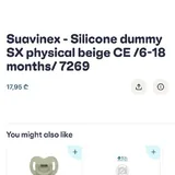 Соска Suavinex 1