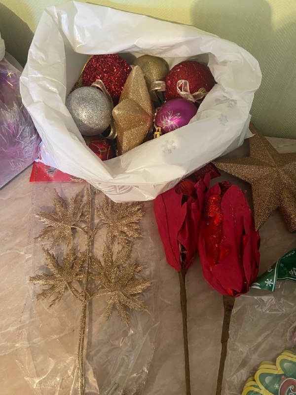 гирлянды и новогодние украшения 3