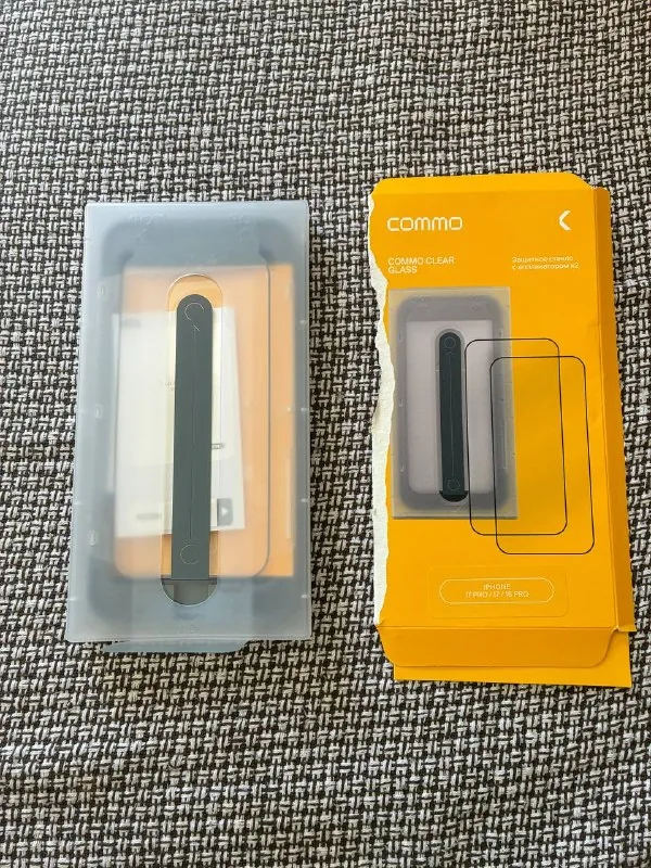 Защитное стекло для iPhone 17 Pro, 17, 16 Pro