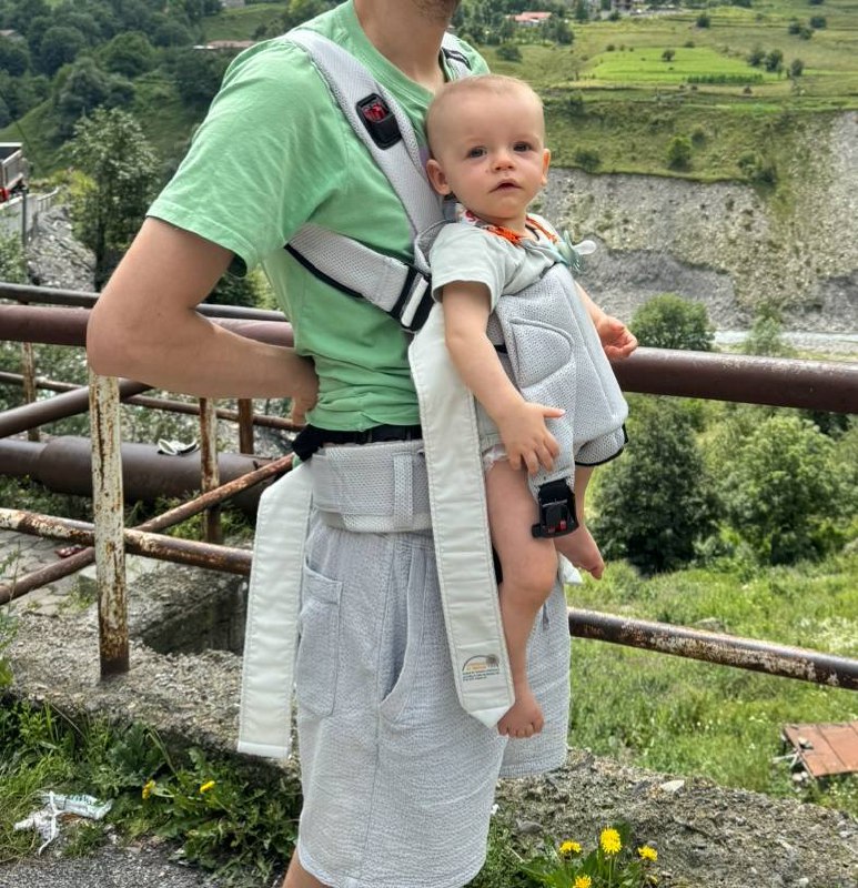 слинг эргорюкзак переноска кенгуру BABY BJORN ONE AIR MESH