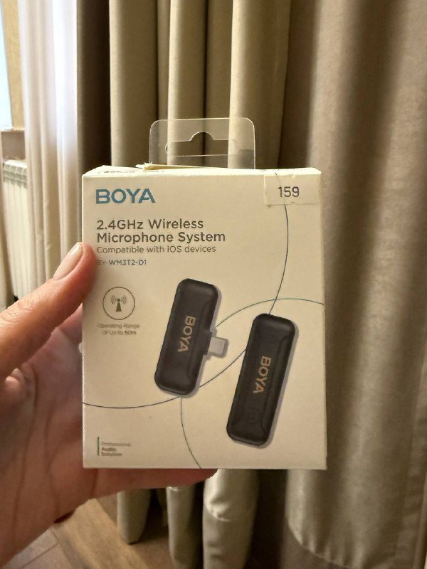 Микрофон BOYA 2.4GHz Wireless Microphone System