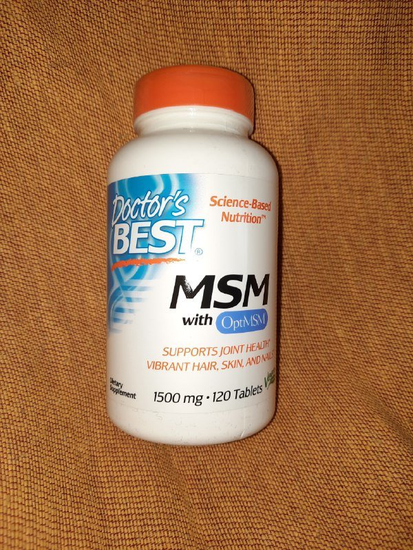 MSM Doctor's Best 1500 mg 120 Tablets