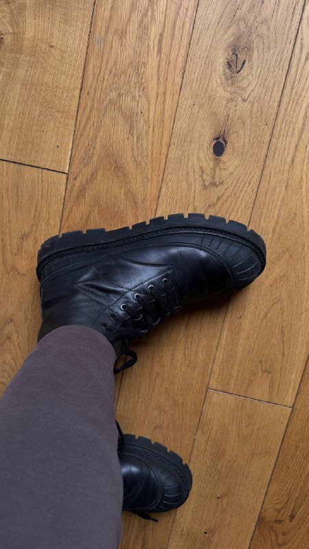 Ботинки зимние мужские Zara 44, FILA 44/45 новые кожаные