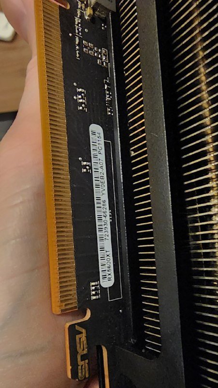 Видеокарта RX5600 XT Asus rog strix