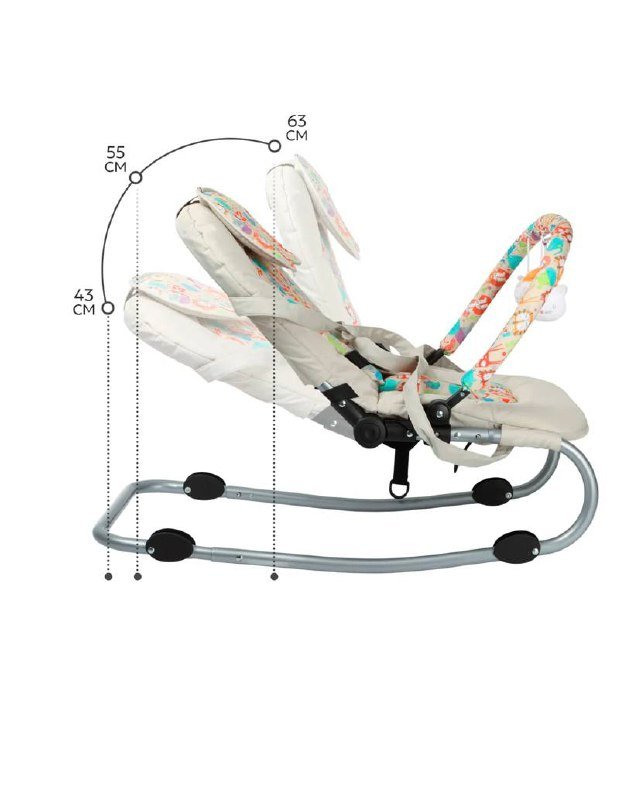 Шезлонг Babyton Sweety Beige 2