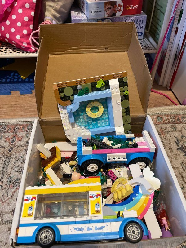 детские игрушки, пазлы, книги, рюкзак для переноски 3