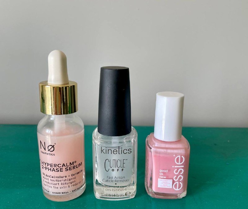 Сыворотка, средство для кутикулы, лак для ногтей