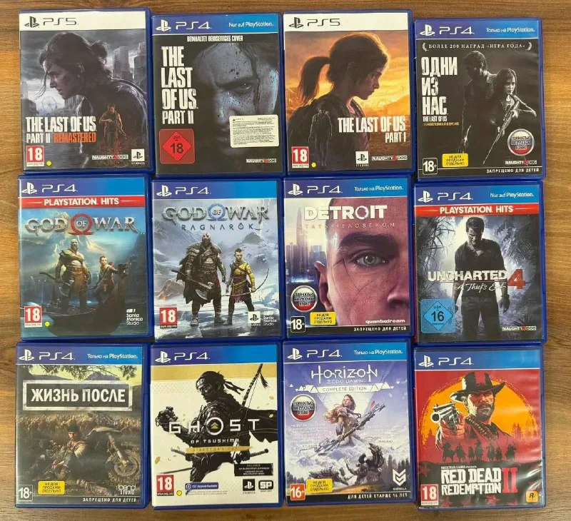 PlayStation игры PS4 PS5 1