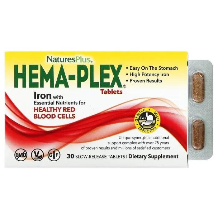 Таблетки Hema-plex для крови