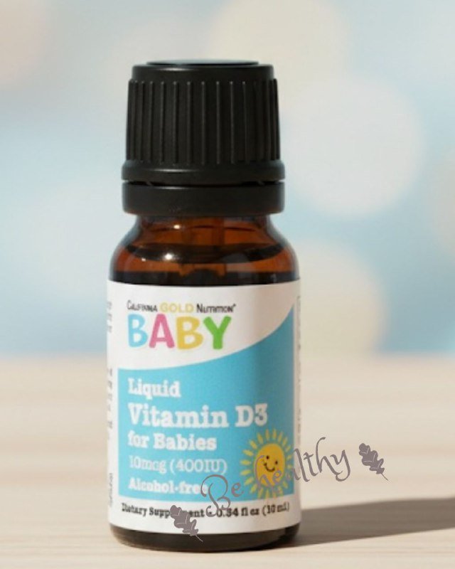 Жидкий витамин Д3 для детей с дозатором