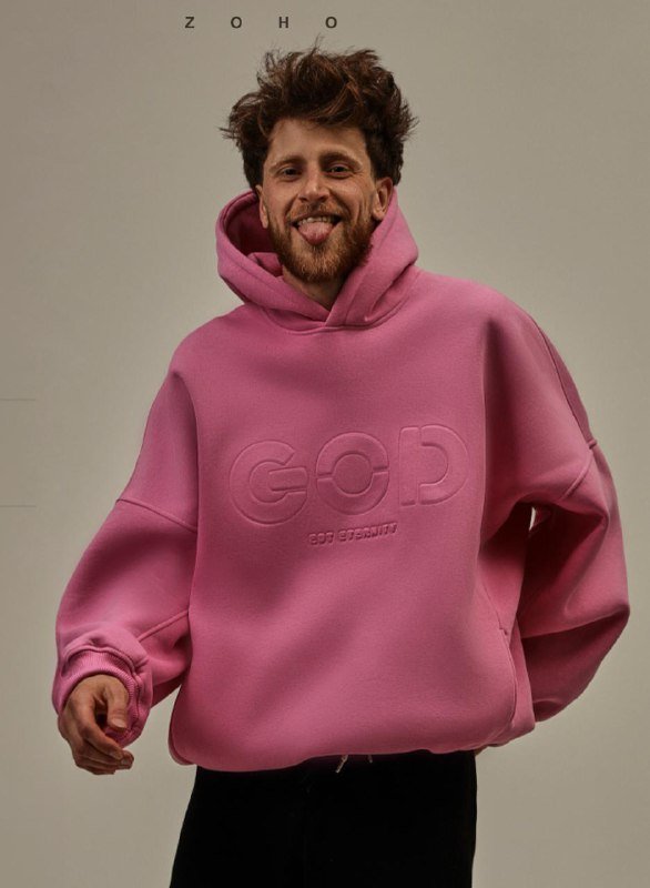 Худи розовое ZOHO 4