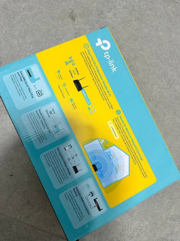 Роутеры TP-Link 4G LTE, Wi-Fi, новые, полный комплект 2