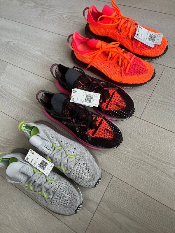 Adidas 4D Fusio Screaming Orange 43, Grey Solar Yellow 42