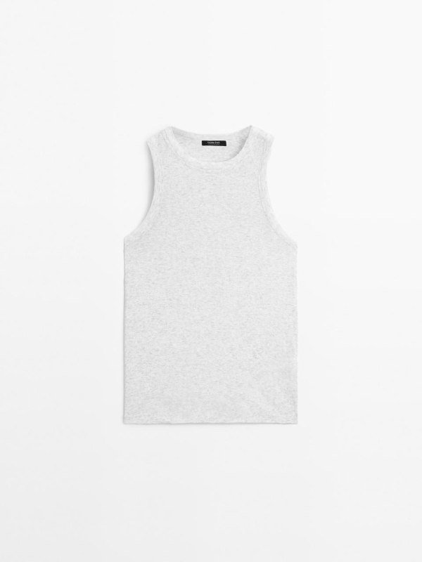 Майка Massimo Dutti, Белый топ J.Crew 3