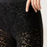 Брюки клеш с кружевом Calzedonia 1
