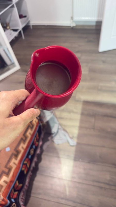 Электрическая турка для кофе и какао Kelli красная 2