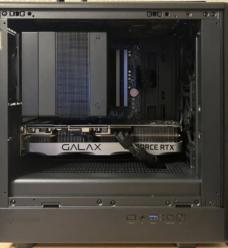 Новый игровой ПК Ryzen 7 5700X RTX 3080 Ti 1