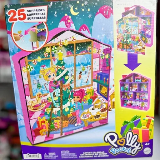 Polly advent calendar, remote-controlled car