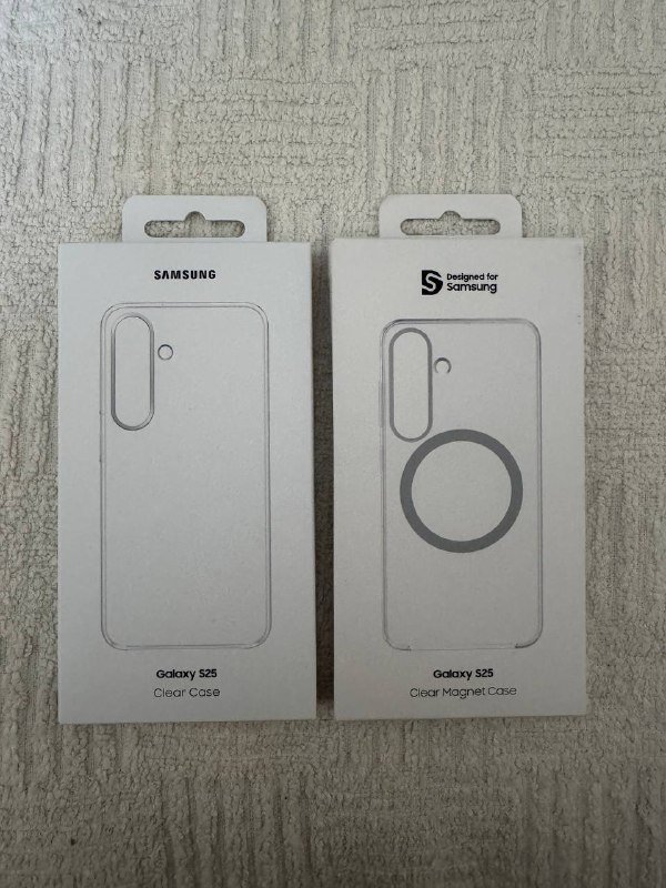 Чехлы Samsung Galaxy S25 Clear Case, Clear Magnet Case