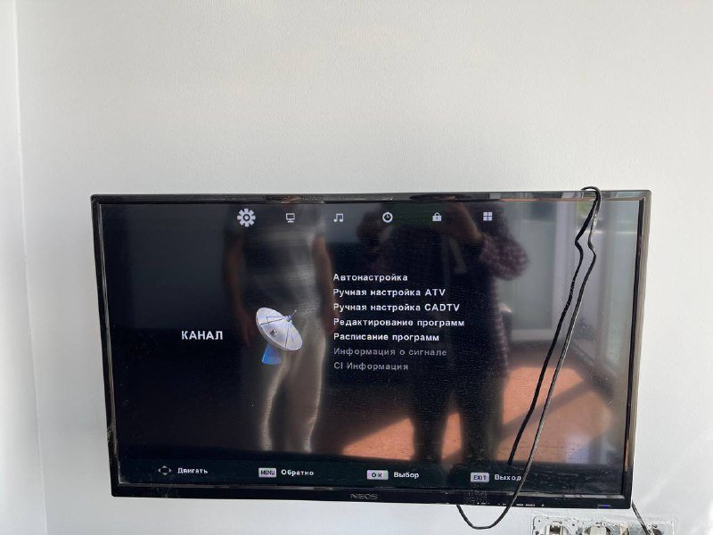 Электрокотел, стиральная машинка, стол, телевизор 5