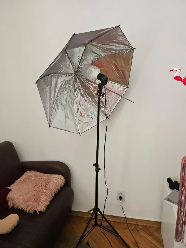 свет и отражатель для фотосъемки 1