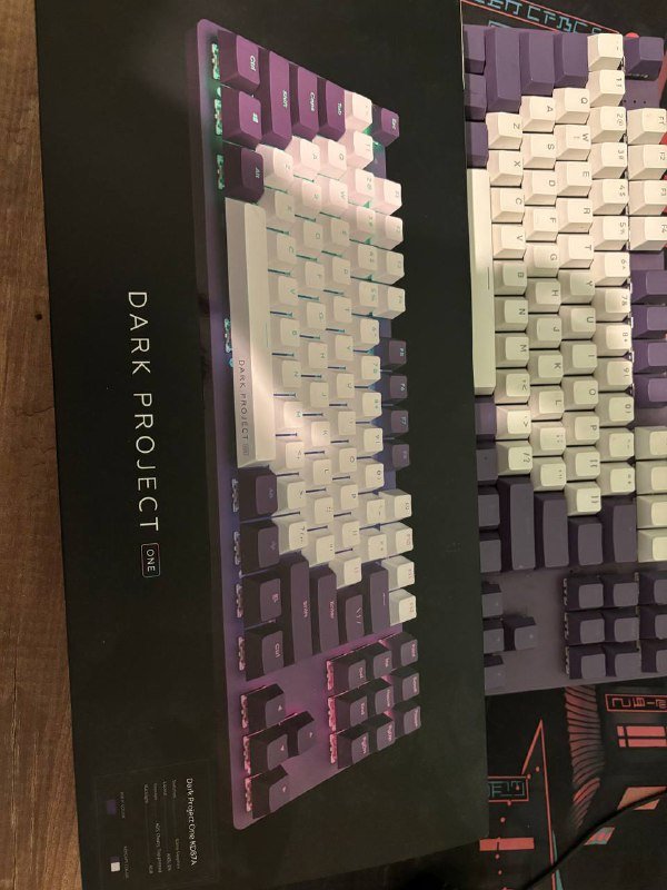 Клавиатура Dark Project One KD87A VIOLET/WHITE