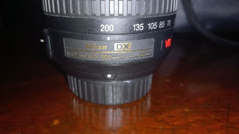 Объектив Nikon 55-200мм, объектив Nikon 18-55мм, объектив Nikon 60мм 6