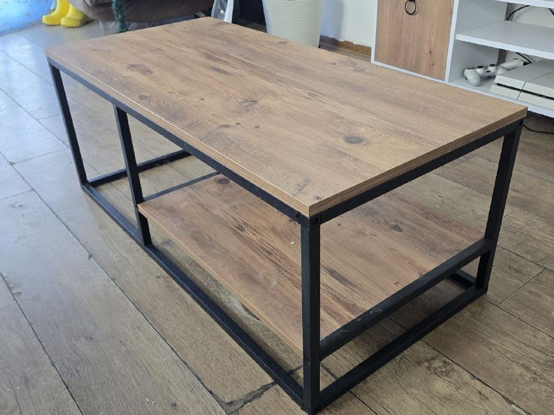 Журнальный стол, тумба под телевизор, Xiaomi smart air fryer, микроволновая печь Toshiba, Смарт ТВ Xiaomi A32, стиральная машина Hagen, телескоп Celestron