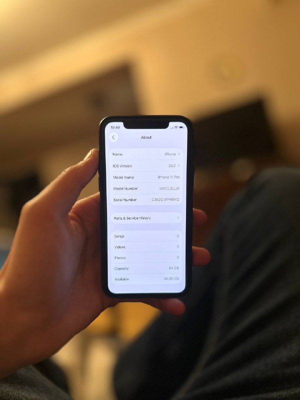 64GB iPhone 11 Pro с Face ID и новой батареей 6