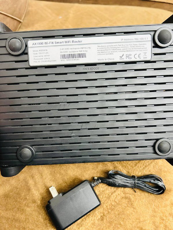Wi-fi роутер Rock space AX 1800 3
