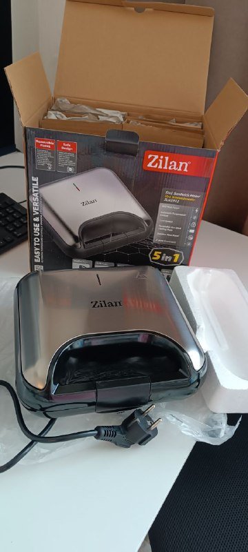 вафельница 5в1 с съёмными панелями