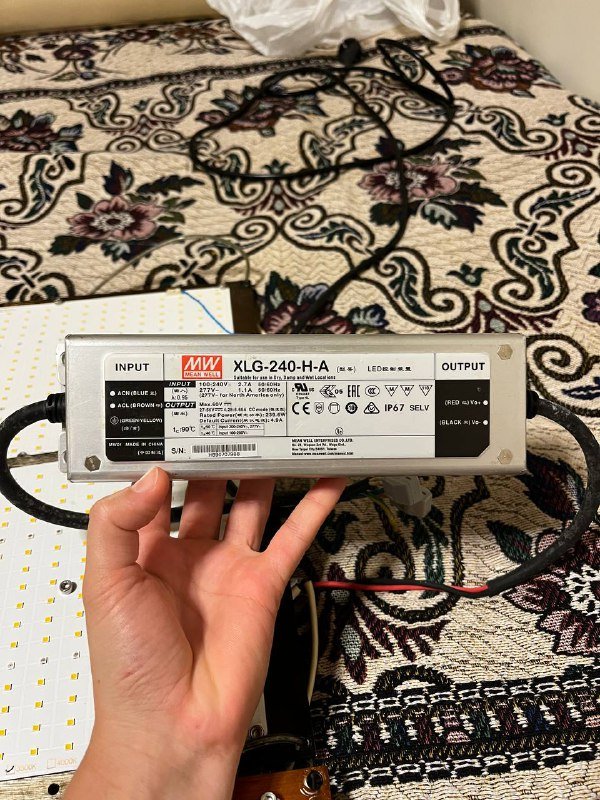 Лампа для выращивания растений, full spectrum, 250 ватт