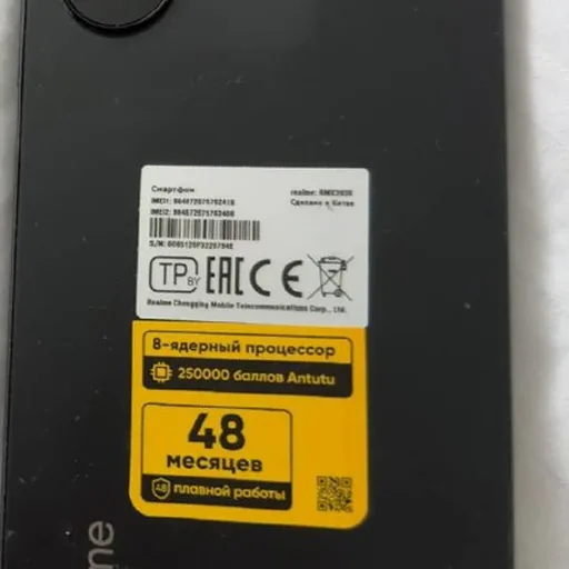 realme Note 60x смартфон