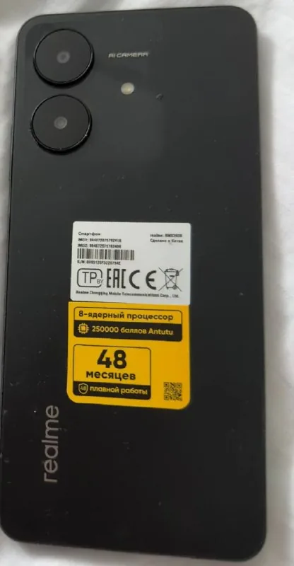 realme Note 60x смартфон