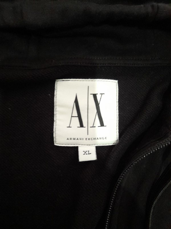 оригинальное зип худи armani 2