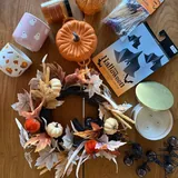 Осенний декор на Halloween 1